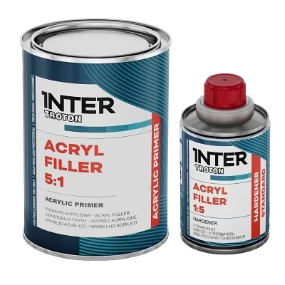 Inter-Troton 1 Liter grauer Acrylfüller 5:1